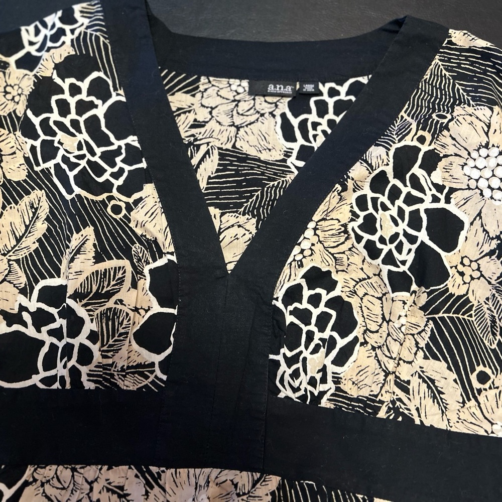 Blouse , Tunic With Elastic Back And Bow - image 6